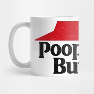 PooPoo Butt / Pizza Hut Meme Design Mug
